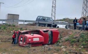 “ممرضة” تلفظ آخر أنفاسها في حادث انقلاب سيارة إسعاف