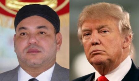 الملك محمد السادس يوجه رسالة عاجلة يعرب من خلالها عن قلقه إلى رئيس أمريكا دونالد ترامب، و هذا مضمونها: