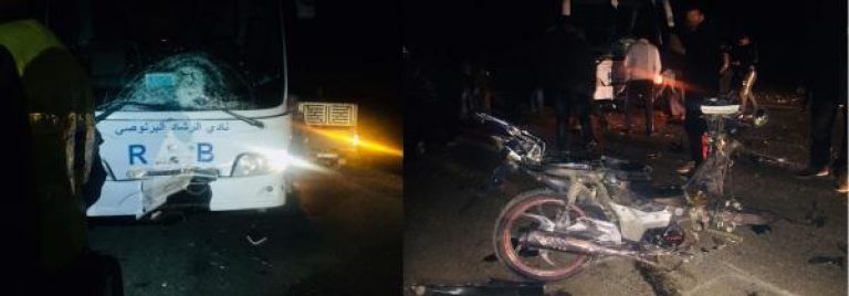 وفاة شخص و إصابة آخرين في حادث سير خطيرة لحافلة كانت تقل لاعبين بالبطولة الوطنية