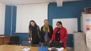 طاقم برنامج ”الوسيط” يحل ضيفا على ماستر مهن وتطبيقات الاعلام