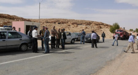 هكذا نجى رجال الدرك بأعجوبة و هم يقومون بواجبهم في سد قضائي بتيزنيت