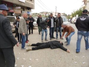 عون حراسة يهدد باحراق نفسه داخل المستشفى والحادث يستنفر الأجهزة الأمنية