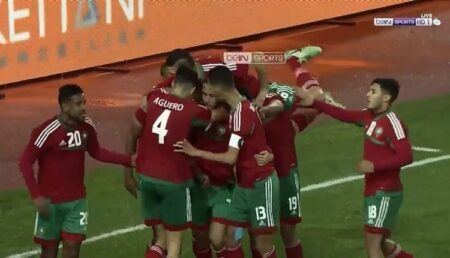 (+فيديو الأهداف)المنتخب المغربي يسحق موريتانيا برباعية في بداية الشان