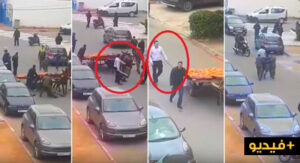 (+فيديو مثير):قائد “يسلخ” بائعا متجولا بواسطة “هراوة” ويسحله بطريقة مهينة أثارت ضجة في الفضاء الأزرق