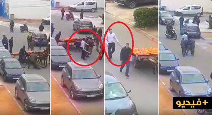 (+فيديو مثير):قائد “يسلخ” بائعا متجولا بواسطة “هراوة” ويسحله بطريقة مهينة أثارت ضجة في الفضاء الأزرق