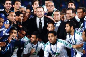أنباء عن افتتاح الملك محمد السادس كأس إفريقيا للمحليين 8 الملك