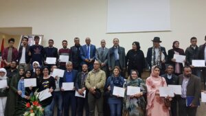 سفراء ماستر مهن وتطبيقات الإعلام يبدعون في الداخلة