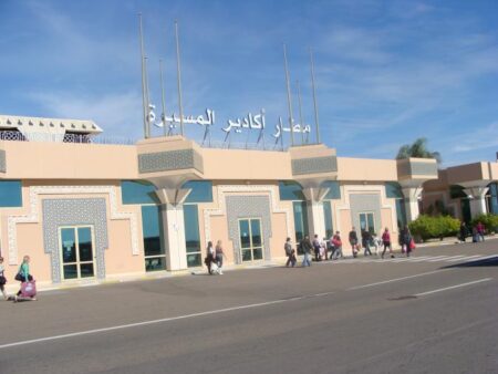 مطار أكادير المسيرة يحتل الرتبة الثالثة وطنيا، ويسجل ارتفاعا من حيث المسافرين سنة 2017