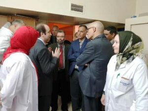 وزير الصحة يقوم زيارة مفاجئة لمستشفى الحسن الثاني بأكادير
