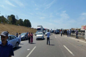 فاجعة: قتلى و جرحى في حادث اصطدام قوي بالطريق السيار أكادير مراكش.