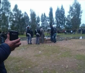 صادم بالصورة:عصابات الكنز تذبح رجلا وتقدمه قربانا للجن ثم تتخلص من جثته في بئر