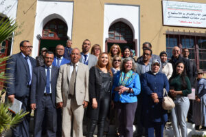 سفيرة أمريكا بالنيابة في زيارة للوحدة الاجتماعية بتارودانت “حنا معاك “.