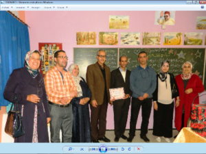 أكادير : نادي اللغة الانجليزية بالثانوية التاهيلية الادريسي التقنية يكرة المرأة بمناسبة عيد الأممي.