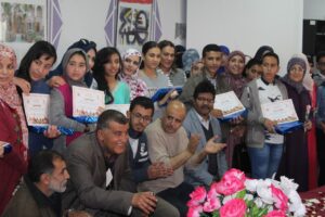 أمسية اعتراف بثانوية علال الفاسي الإعدادية بالمديرية الإقليمية لانزكان أيت ملول بمناسبة اليوم العالمي للمرأة. 5 أمسية