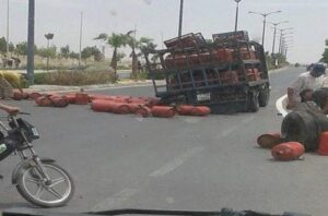 شاحنة لنقل قنينات الغاز تقتل تلميذة كانت في طريقها إلى المدرسة 7 1 283