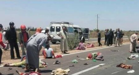 حصيلة ثقيلة في فاجعة طرقية جديدة باشتوكة أيت باها ضحاياها العاملات الزراعيات
