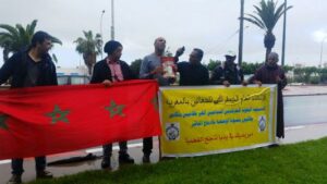 مرشدون سياحيون بحتجون أمام المندوبية الجهوية للسياحة بأكادير