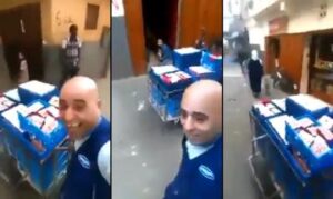 عمال سنطرال يسخرون من البضاعة الفاسدة بسبب مقاطعتها