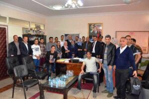 جمعيات المجتمع المدني بالدشيرة  تعقد لقاء تواصليا مع رئيس منطقة الأمن بإنزكان