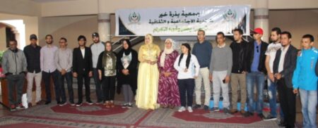 تكريم المساهمين في حملة دفء بالدشيرة الجهادية.