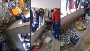 توقيف 17 شخصا على خلفية عملية حرق و “إتلاف السمك”