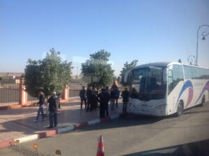 دركي وشرطي يثيران الفوضى داخل حافلة نقل المسافرين بأكادير 8 1 8