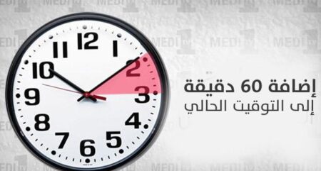 تذكير:اضافة 60 دقيقة مجددا الى التوقيت القانوني بالمغرب فجر غد الأحد