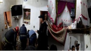 بالصور: انهيار سقف منزل على رؤوس المدعويين لحفل زفاف يخلف إصابة 30 شخصا بجروح خطيرة