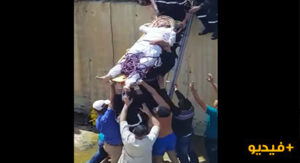 فضيحة بالفيديو:انقاذ ضحايا حادثة سير بطرق بدائية يشعل مواقع التواصل الاجتماعي