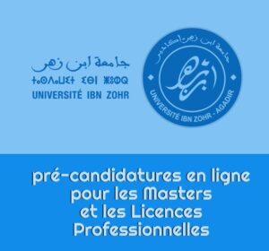 جامعة ابن زهر بأكادير تعلن عن إنطلاق عملية التسجيل القبلي في سلك الماستر والماستر المتخصص السنة الجامعية : 2019-2018