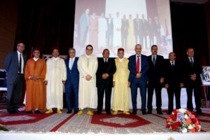 بالصور والفيديو:أسرة القضاء بأكادير تكرم الوكيل العام الأستاذ محمد أنيس الذي تم تعيينه بالدار البيضاء في حفل بهيج