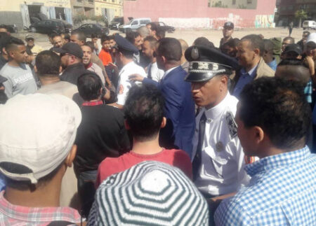 تحويل "مُصلَّى" بإنزكان إلى مشروع سكني يؤجج غضب المواطنين، و الشرطة تتدخل لتطويق المكان و وقف الاحتجاج.