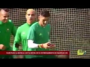 التصرف الغريب لفيصل فجر يثير استغراب وسائل الاعلام الاسبانية