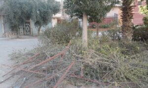 مثير:مقاول معروف يسطو على حديقة مجمع سكني بأيت ملول لتحويلها إلى قيسارية