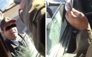 بالفيديو:دركي يطلب رشوة من سائقي الحافلات دون الاهتمام بمراقبة السرعة