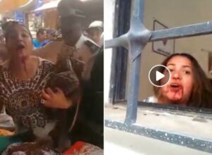 (+فيديو صادم)”كوميسير” يعنف سيدة و يدمي وجهها يهز الفايسبوك و مواطنون يطالبون الحموشي بالتدخل