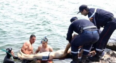 رحلة استجمام لمدينة طنجة تنتهي بوفاة شاب باعمراني غرقا وسط أقاربه ومعارفه.