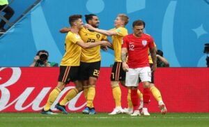 (+فيديو الأهداف)بلجيكا تفوز على إنجلترا وتحرز المركز الثالث في المونديال