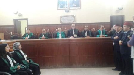 تعيين قضاة جدد بالمحكمة الابتدائية لإنزكان (+صور و فيديو).
