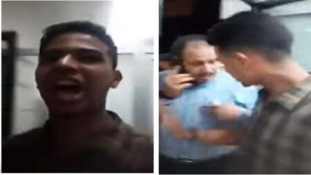 شاهد ردة فعل مدير المحطة اتهمه "شاب"باحتجازه وبث العملية "لايف" على فيسبوك