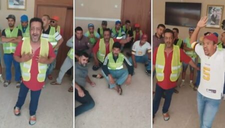 "رحبة" أكباش العيد تحول قصر بلدية أكادير إلى فضاء للإحتجاج.
