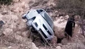 أكادير: نجاة سائق بأعجوبة من موت محقق بعد اندحار سيارته من أعلى منحدر لتستقر بعمق وادي.