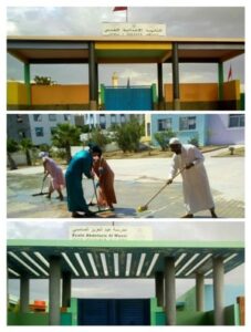 أكادير: البيئة النظيفة أساس المسيرة التعلُمية الناجحة شعار يومين بيئيين بالثانوية الإعدادية القدس ومدرسة عبد العزيز الماسي