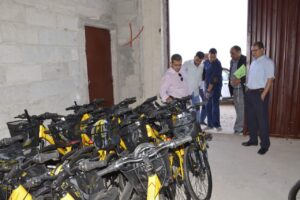 181 دراجة هوائية لفائدة تلاميذ تلميذات احياء بوتيني وتمدغوست بتيزنيت…