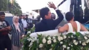 فيديو حفل الزفاف الذي أقيم على متن “تريبورتور”