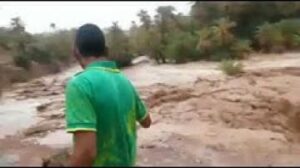 فيديو فيضان وادي بإقليم طاطا