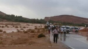هام لمستعملي الطريق: 18 طريقا مقطوعة بجهة سوس ماسة بفعل السيول القوية
