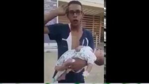 صادم : مواطن يتهم شرطيا بكسر ذراع ابنته الصغيرة