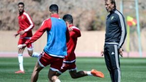 بالصورة:منتخب الأسود ينهي استعداداته لمباراة اليوم أمام جزر القمر، و أمرابط يشعل مواقع التواصل الاجتماعي