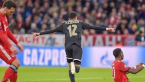 اهداف بايرن ميونيخ أياكس أمستردام 1-1، وتألق المغربي نصير مزراوي